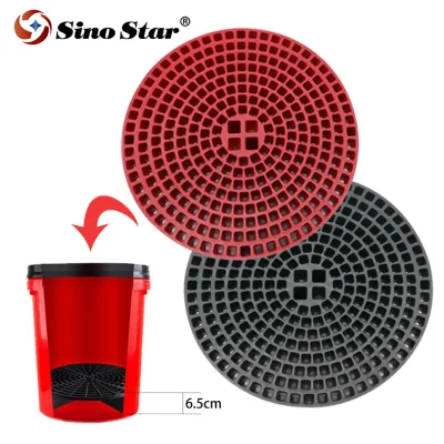 Bjjn3 1PC Car Wash Grit Guard Altura 27cm Insert Washboard Bucket Filter Scratch Filter Dirt Sponge Car Cleaning Tools